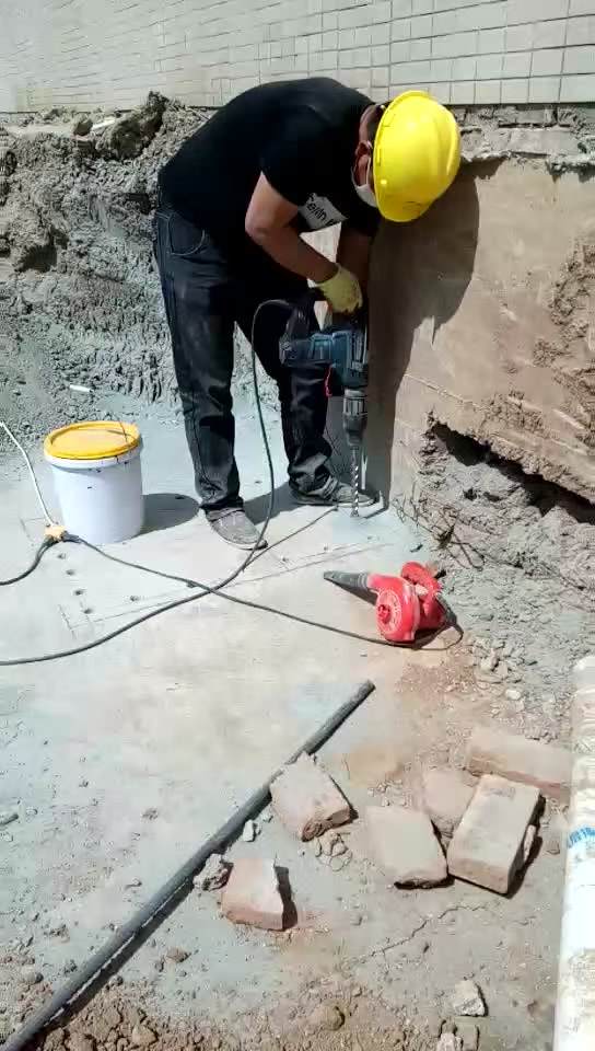 连云港新旧混凝土植筋连接加固